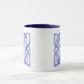 VIOLET CELTIC KNOT Navy Combo-Tasse Tasse (Zentrum)