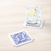 VIOLET CELTIC KNOT Ticket Form Papier Untersetzer (Vor Ort)