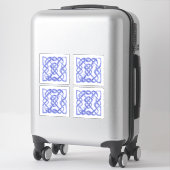 VIOLET CELTIC KNOT Vinyl Stickers (4) Aufkleber (Koffer)