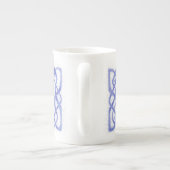 VIOLET CELTIC TASSE Knochen China Tasse (Rückseite)