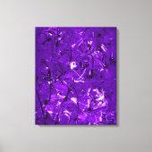 Violet Chaos Leinwanddruck (Vorderseite)