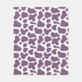 Violet Cow Fleecedecke (Vorderseite)