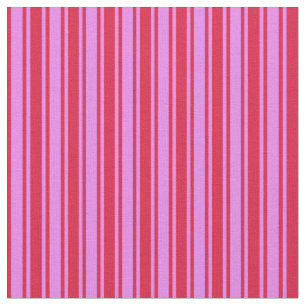 Violet & Crimson Farbmuster der Streifen Stoff