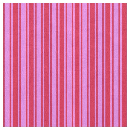 Violet & Crimson Farbmuster der Streifen Stoff (Nahaufnahme)