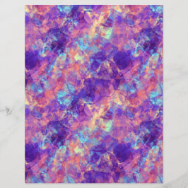 Violet Crumpled Textur