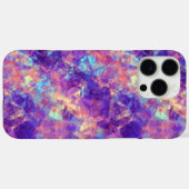 Violet Crumpled Textur Case-Mate iPhone Hülle (Rückseite (Horizontal))