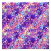 Violet Crumpled Textur Fotodruck (Vorne)