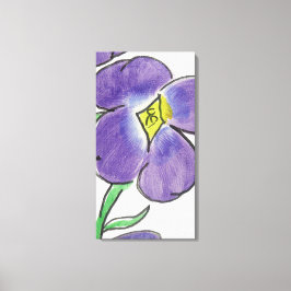 "Violet" D.C.B.-2022 Leinwanddruck