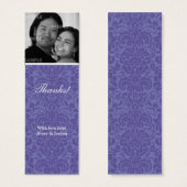 Violet Damask Skinny Gevor Tag (Vorne & Hinten)