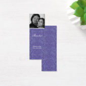 Violet Damask Skinny Gevor Tag (Schreibtisch)