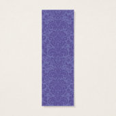 Violet Damask Skinny Gevor Tag (Rückseite)