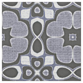 Violet Dark Blue Nouveau Deko Bali Batik Muster Stoff (Nahaufnahme)