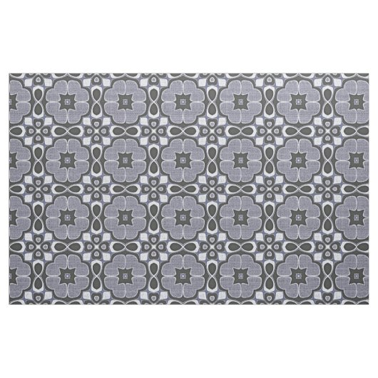 Violet Dark Blue Nouveau Deko Bali Batik Muster Stoff (Fat Quarter (45,7 x 55,9 cm))