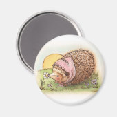 Violet den Igel Magnet (Vorderseite/Rückseite)