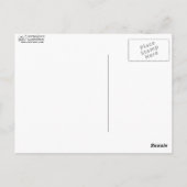 Violet den Igel Postkarte (Rückseite)