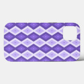 Violet Diamant Muster Case-Mate iPhone Gehäuse Case-Mate iPhone Hülle (Rückseite (Horizontal))