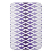 Violet Diamond Ombre Badematte (Vorderseite Vertikal)