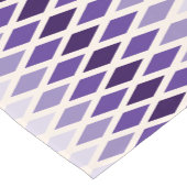 Violet Diamond Ombre Kurzer Tischläufer (Ecke)