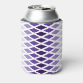 Violet Diamond Ombre Monogram Dosenkühler (Kanne Rückseite)