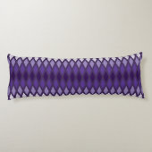 Violet Diamond Ombre Seitenschläferkissen (Rückseite)