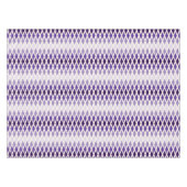 Violet Diamond Ombre Tischdecke (Vorderseite (Horizontal))