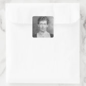 Violet Dickinson Quadratischer Aufkleber (Tasche)