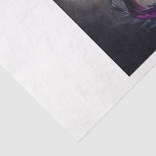 Violet Dragon Seidenpapier (Ausschnitt)