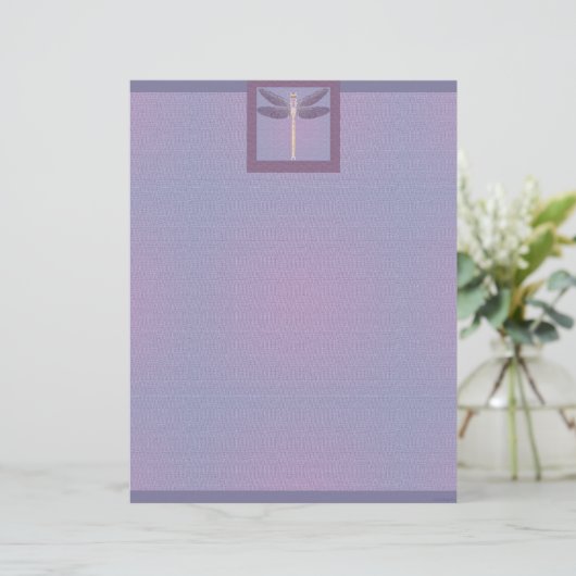 Violet Dragonfly (Stehend Vorderseite)