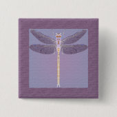 Violet Dragonfly Button (Vorderseite)