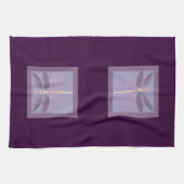 Violet Dragonfly Handtuch (Horizontal)