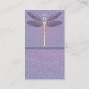 Violet Dragonfly individuell anpassbare Visitenkar Visitenkarte