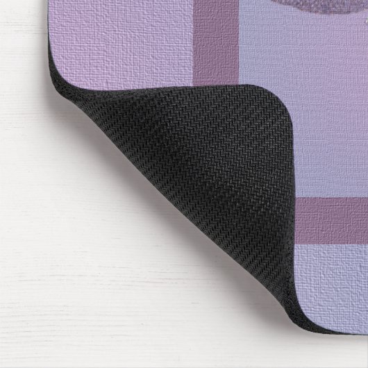 Violet Dragonfly Mousepad (Ecke)