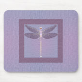 Violet Dragonfly Mousepad (Vorne)