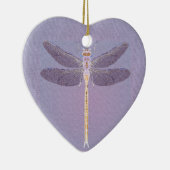 Violet Dragonfly Ornament (Rechts)