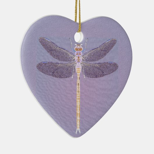 Violet Dragonfly Ornament (Rechts)