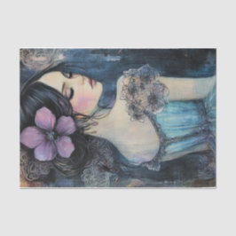 Violet Dreams Watercolor Seidenpapier