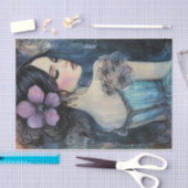 Violet Dreams Watercolor Seidenpapier (Handwerk)