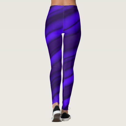 Violet Elegance Flamingo Leggings (Rückseite)