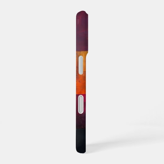 Violet Ember Fields iPhone 16 Hülle (Rechte Seite)