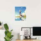 Violet Evergarden Niedlich Girl Poster (Heimbüro)