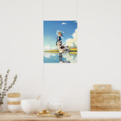 Violet Evergarden Niedlich Girl Poster (Küche)