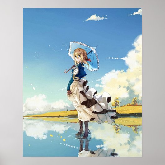 Violet Evergarden Niedlich Girl Poster (Vorne)