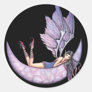 Violet Fairy Stickers von Molly Harrison