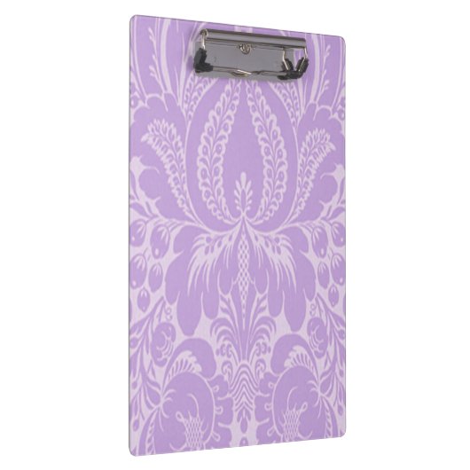 Violet Fantasy Floral Clipboard Klemmbrett (Rechts)