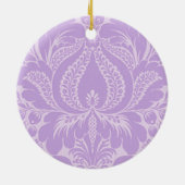 Violet Fantasy Floral Ornament (Hinten)