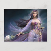 Violet Fantasy Postkarte (Vorderseite)