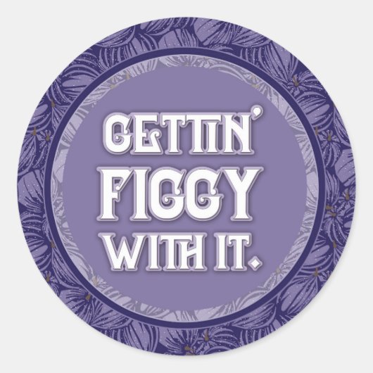 Violet Figs Sticker (Vorderseite)