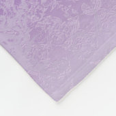 Violet Fleecedecke (Ecke)