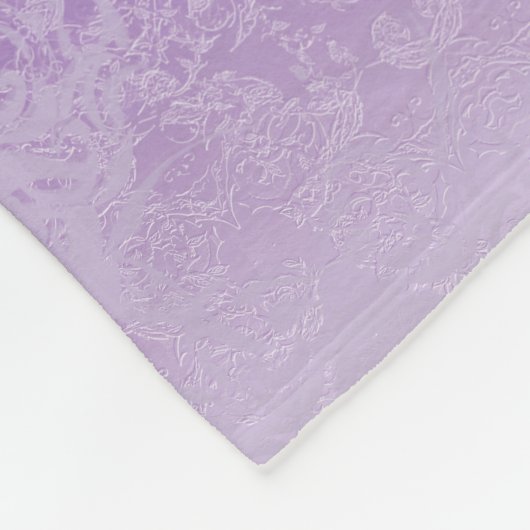 Violet Fleecedecke (Ecke)