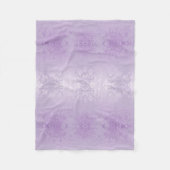 Violet Fleecedecke (Vorderseite)